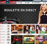Winbiz Casino avec croupiers en direct Winbiz Casino avec croupiers en direct