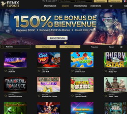 Fenix Casino avec Croupiers en direct Fenix Casino avec Croupiers en direct