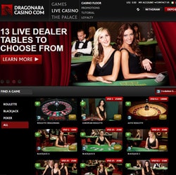 Dragonara Online: live casino maltais