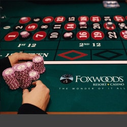 Live roulette en direct du Foxwoods Resort Casino