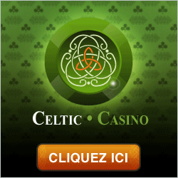 Bonus Celtic Casino en ligne