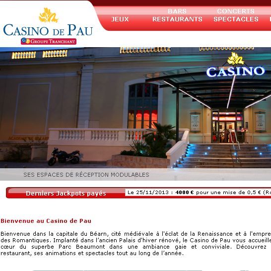 Une partie de blackjack se termine mal au Casino de Pau