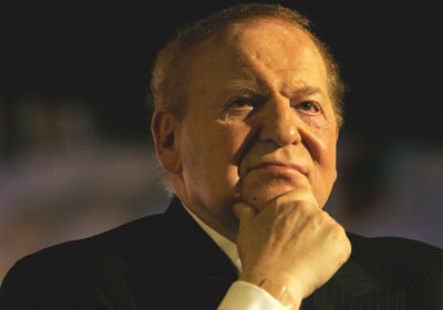 Sheldon Adelson maitre du casino