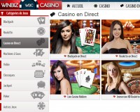 Winbiz Casino sur Croupiers en Direct