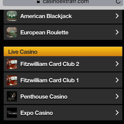 Casino Extra Mobile recommandé par Croupiers en Direct