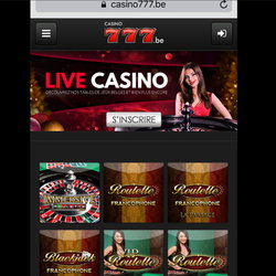 Casino777 jeux mobiles