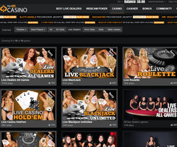 Pornhub Casino, croupiers en live sexy