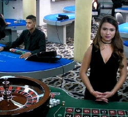 Live roulette Fairway Casino avec Croupiers en Direct