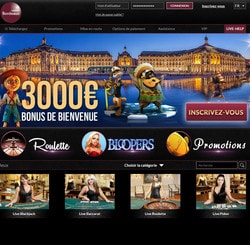 Casino Bordeaux et ses tables Global Gaming Labs