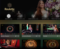 Plus de roulette en ligne en direct du Casino de Spa sur Casino777