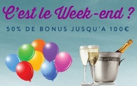 Bonus Monsieur Vegas durant le Week End
