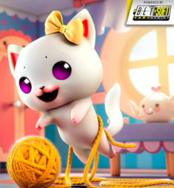 Machine a sous Kawaii Kitty de Betsoft