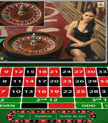 Live roulette Xpro Gaming sur Cresus Casino