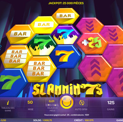 Bonus gratuit Casino777 et tours gratuits sur machine a sous Slammin'7s
