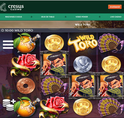 Machine a sous Wild Toro de ELK Studios