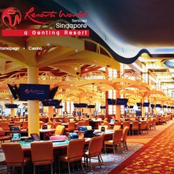 Resort World Sentosa, un des 2 casinos terrestres de Singapour