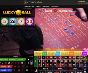 Roulette Lucky Ball sur Casino Extra