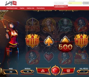 Machine à sous Blood Suckers 2 disponible sur le casino en ligne Lucky31