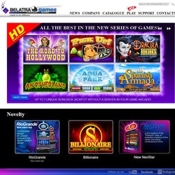 Logiciel Belatra Games, editeur de jeux de casino online