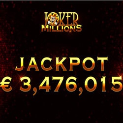 Jackpot progressif d'Yggdrasil Joker Millions fait un millionnaire