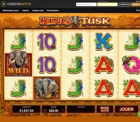 Machine à sous King Tusk de Microgaming débarque sur Casino Extra