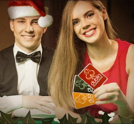 Promo Carte Chance de Noël sur Dublin Blackjack de Casino Extra