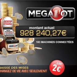 Le Partouche Megapot décroché au Casino de Saint Galmier