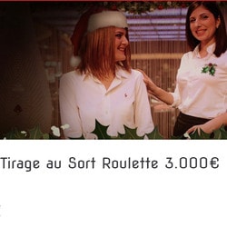 Tombola aux tables live roulette Authentic Gaming sur Lucky31 Casino