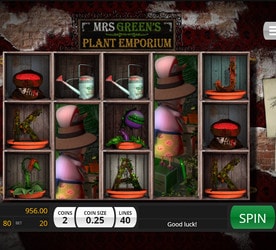 Machine à sous Mrs Green’s Plant Emporium de Genii