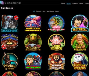 Logiciel Spinomenal : Editeur de jeux de casinos en ligne