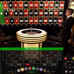 Live Lightning Roulette en ligne pour gagner jusqu'a 500 fois sa mise