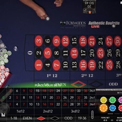 Promotion speciale sur Lucky31 casino sur la roulette en live du Foxwoods Resort Casino