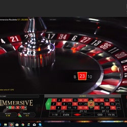 Table de roulette en ligne