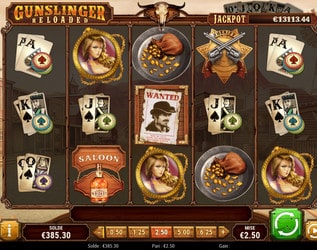 Machine à sous GunSlinger Reloaded du logiciel Play'n GO