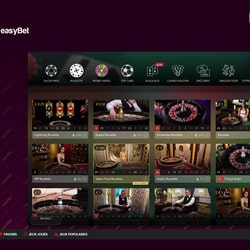 easyBet meilleur casino pour joueurs francais