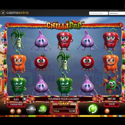 Machine à sous gratuite Chillipop sans inscription sur Casino Extra