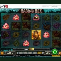 Machine à sous gratuite Raging Rex de Play'n Go sur Lucky31