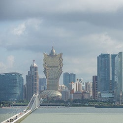 Le typhon Mangkhut a frappé durement Macao en Septembre 2018