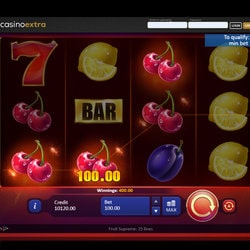 Jouer sur la machine à sous gratuite Fruit Supreme sur Casino Extra