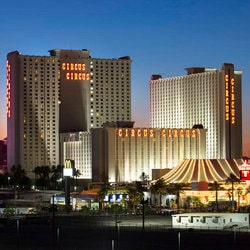 Vue du casino Circus Circus de Las Vegas