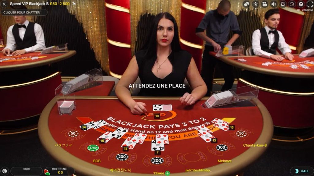 Blackjack en ligne Top 5 casinos
