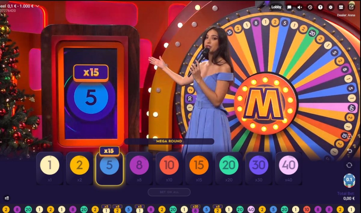 Mega Wheel de Pragmatic Play Live Casino | Revue et avis sur ce jeu