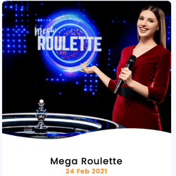 La sortie de Mega Roulette de Pragmatic Play Live est prévue pour le 24 février 2021