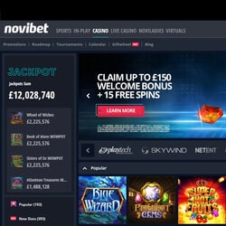 Un joueur décroche le Jackpot Divine Fortune sur Novibet