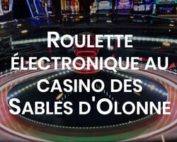 Gros gagnant a la roulette anglaise électronique au Casino JOA des Pins