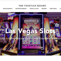 Deux jackpots progressifs tombent au Casino Venetian Las Vegas