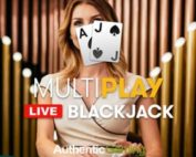 La table de blackjack en ligne MultiPlay Blackjack sort sur Dublinbet