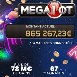 Le Jackpot Progressif Partouche Megapot tombe au Pasino de Saint-Amand-les-Eaux