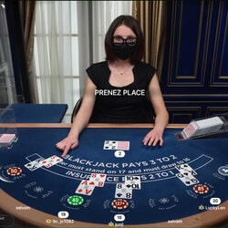 Wild Sultan offre des bonus sur les tables de blackjack en live