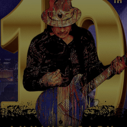 Le guitariste Carlos Santana en residence au Mandalay Bay Casino de Las Vegas